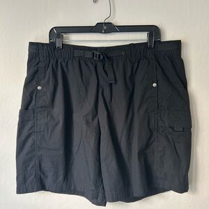 The North Face Men's Black Belted Shorts